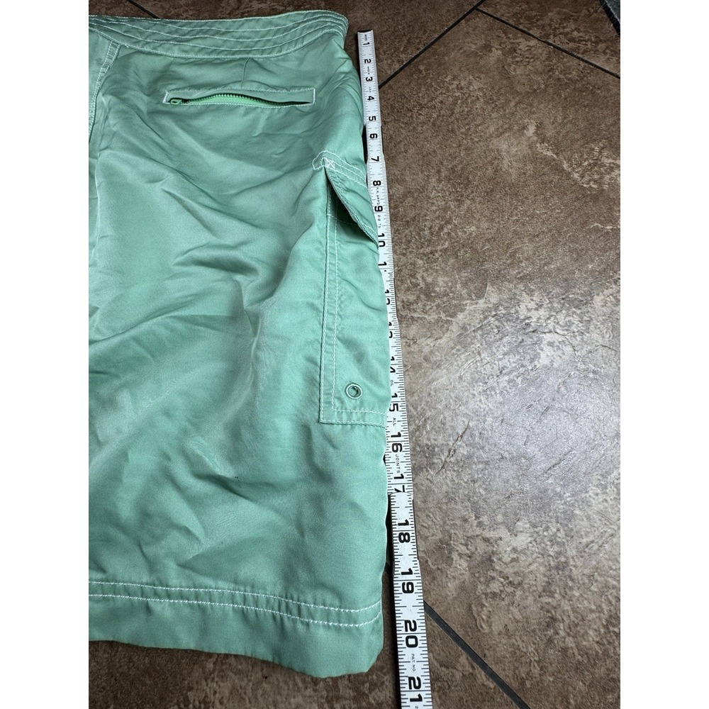 Vineyard Vines Stretchy Board Shorts Swim Trunk Green Men's 38 EUC - Picture 8 of 11